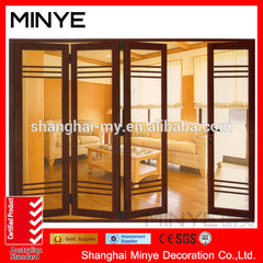 Alibaba china manufacture french factory price upvc folding door on China WDMA