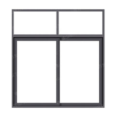 Aluminium Doors And Window Designs, Soundproof Double Glazed Aluminum Sliding Windows