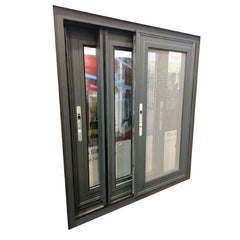 Aluminium Doors And Window Designs, Soundproof Double Glazed Aluminum Sliding Windows