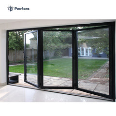 Aluminium Folding Door External Folding Doors Aluminium Concertina Doors on China WDMA