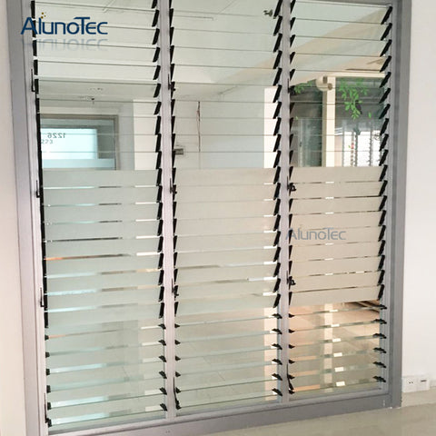 Aluminium Glass Jalousie Window Louvers on China WDMA