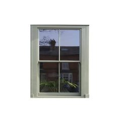 Aluminium/PVC Frame Double Hung Window on China WDMA