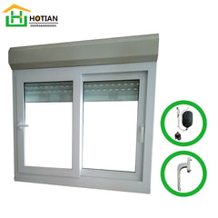 Aluminium Roller Shutter Windows with Handle and Automatic Australian Standard Aluminum Window on China WDMA