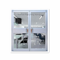 Aluminium Security Exterior Double Sliding Glass Doors on China WDMA