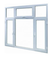 Aluminium Thermal Break Anti Theft Top Hung Windows Swing Double Hung Window on China WDMA