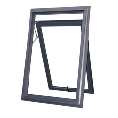 Aluminium chain winder awning window design /Top hung window on China WDMA