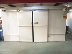 Aluminium hinge sliding door, glass sliding cold room door for sale on China WDMA