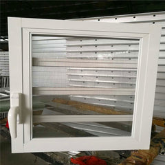 Aluminium jalousie window glass price with tempered grey glass and mosquoto net to Sint Maarten on China WDMA