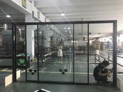 Aluminium lift sliding glass patio door on China WDMA