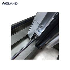 Aluminium low e glass patio large panel bi folding doors china supplier door sales on China WDMA