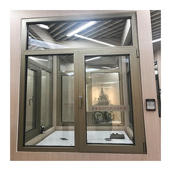 Aluminium metal frame double glazed casement window on China WDMA