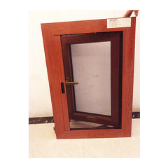 Aluminium metal frame double glazed casement window on China WDMA