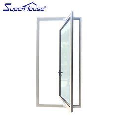 Aluminium pivot doors double glazed door on China WDMA