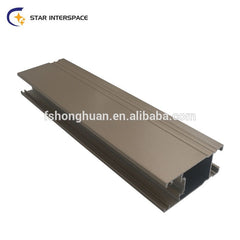 Aluminium profile for wardrobe sliding closet doors and windows installation on China WDMA