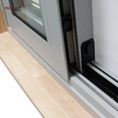 Aluminium sliding glass windows with blinds bulit- in on China WDMA