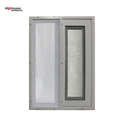 Aluminium sliding glass windows with blinds bulit- in on China WDMA