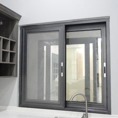 Aluminium sliding window system/aluminum push-pull window with aluminum window frame parts on China WDMA