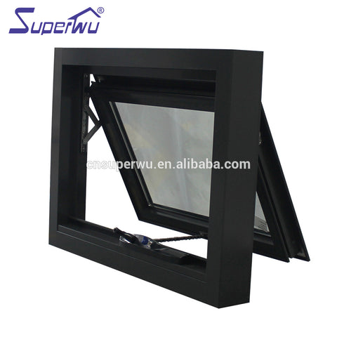 Aluminium thermal break Profile cost-effective Awning Windows AS2047 Australian standard Double Glazed Made In China on China WDMA