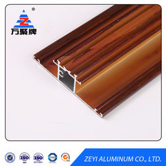 Aluminum 6063 profiles section for windows and doors on China WDMA