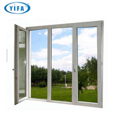 Aluminum Casement Window Parts With Arched On Top