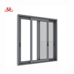 Aluminum Energy Efficient Office Safe Aluminium Frame Sliding Glass Window With Blinds Inside on China WDMA