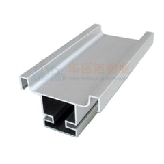 Aluminum Extrusion Glass Frame Door with Handle Wardrobe Profiles on China WDMA