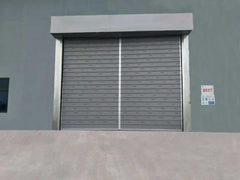 Aluminum Frame Entry Door Roll Up Industrial Door on China WDMA