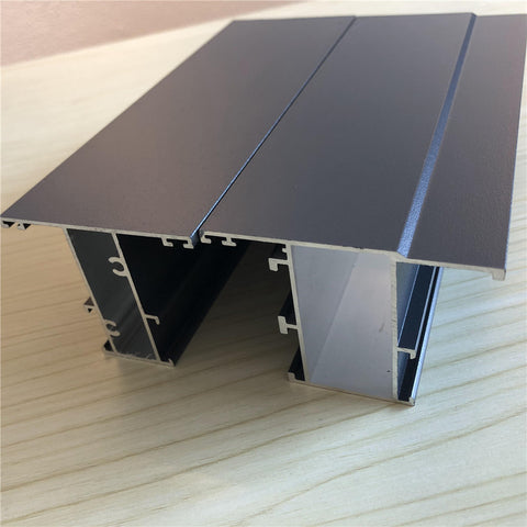 Aluminum Frame Glass Door Drawer Glass Front Door profiles with G handle for windows and doors on China WDMA