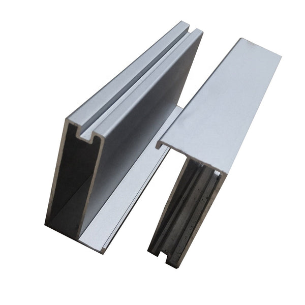 Aluminum Frame Glass Door Drawer Glass Front Door profiles with G handle for windows and doors on China WDMA