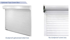 Aluminum Profile Sliding Windows Roller Shutter Exterior Window rolling up Window on China WDMA