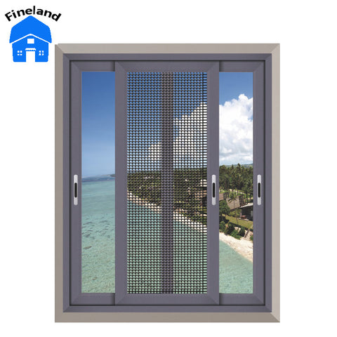 Aluminum Window Doors Soundproof Sliding Window Aluminum Up down Sliding Window on China WDMA