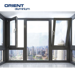 Aluminum Window Sales Broken Bridge Aluminum Horizontal Pivoting Casement Windows on China WDMA