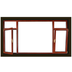 Aluminum alloy double casement sash hollow glass window price philippines on China WDMA