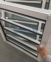 Aluminum bathroom ventilation louver window on China WDMA