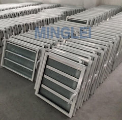 Aluminum bathroom ventilation louver window on China WDMA