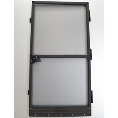 Aluminum frame Fiberglass net insect screen door on China WDMA