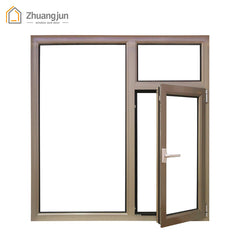 Aluminum frame double glazed tempered glass windows on China WDMA