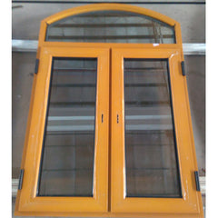 Aluminum french windows and door casement window for house installation with single/double glazed on China WDMA