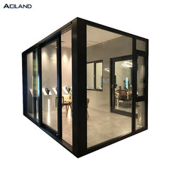 Aluminum glass heavy duty lift and sliding entrance door on China WDMA on China WDMA