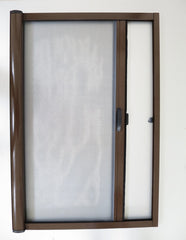 Aluminum sliding roller screen door with fiberglass mesh on China WDMA