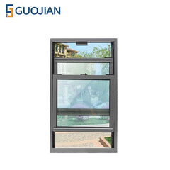 Aluminum small sliding vertical window single or double hung windows