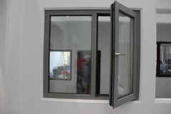 Aluminum thermal break Tilt turn windows with Sobinco Hardware on China WDMA