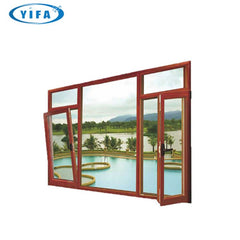 Aluminum tilt and turn window with inbuilt blinds on China WDMA