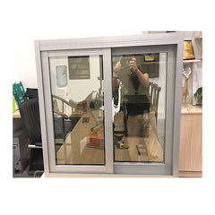 Aluminum tinted glass sliding patio window wholesale on China WDMA