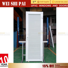 American Standard Vinyl Louvered French Doors , White Upvc Door Louvre Lowes on China WDMA on China WDMA