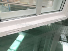 American Style J-Channel Pvc Double Hung Windows Factory Price Upvc Window Design on China WDMA