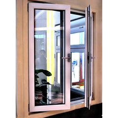 American Style Lifting Window Double Glass Window Frame Side Hung Casement Window For Building on China WDMA