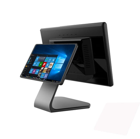 Android / Windows All in one Touch Screen Dual Screen Retail Pos System Price / Pos Machine / Pos Terminal on China WDMA