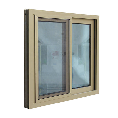 Anodized bronze aluminium window frame and glass on China WDMA