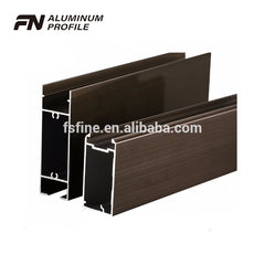 Anodized wood grain Aluminum Profiles , Sliding Door and Window Frames on China WDMA